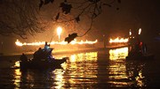 Two Boats Flames